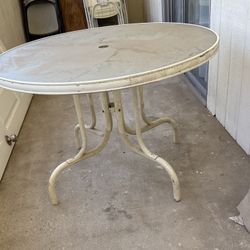 FREE Round Patio Table