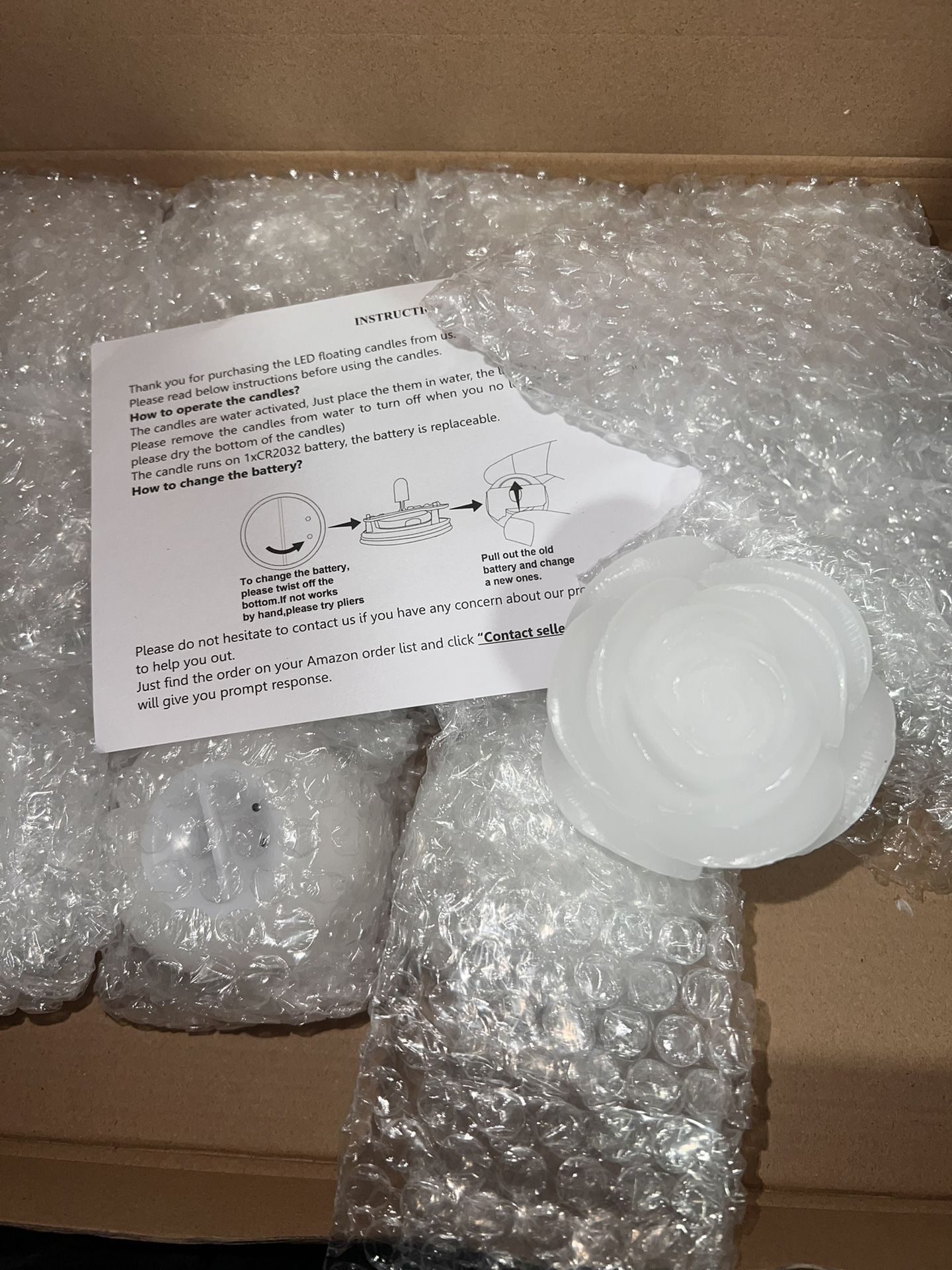 KITOSUN Flameless Floating LED Candles Lights –