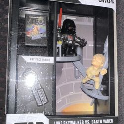 Star Wars Fandrop SW04 Luke Skywalker Vs Darth Vader  Diorama NIB