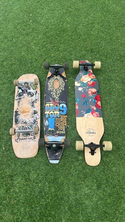 3 Skateboards / Longboards – Sector 9 & Volador
