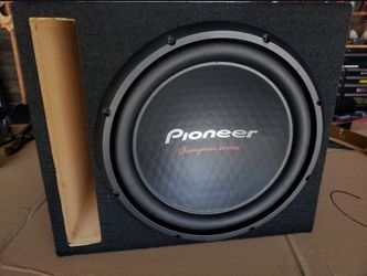 Pioneer 12 subwoofer
