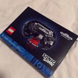 SEGA GENESIS CONTROLLER-Sonic The Hedgehog Lego Set