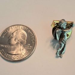 Golf Angel Lapel Hat Pin