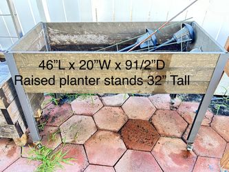 Used Raised planters