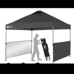 Crown Shades 10x10 canopy with 2 half sidewalls