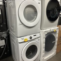 Samsung Stackable Washer and Gas Dryer Set🔥