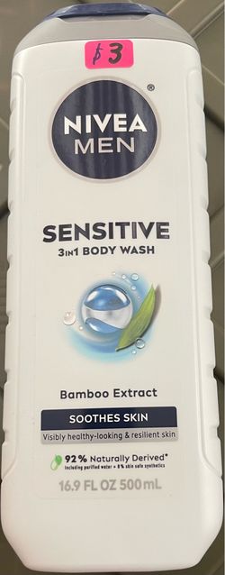 Nivea men sensitive body wash