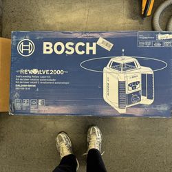BOSCH Self Revealing Rotary Laser Kit 