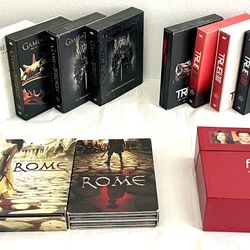 Seinfeld, Game Of Thrones, True Blood And Rome DVDs
