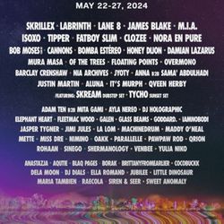 Selling: 1 GA Festival 5-Day Pass for Lightning In A Bottle (LIB) - May 22-27, 2024