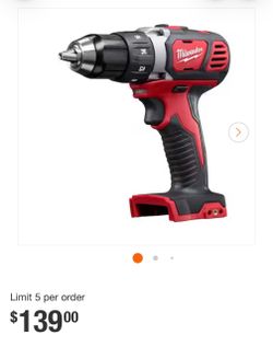 Milwaukee M18 18V Cordless Drill/Driver – Tool Only