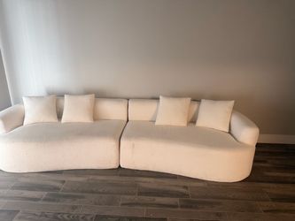 Modern Cream white Couch