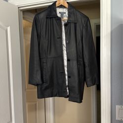 Women’s Killer And Hanson, Soft, Leather Jacket, Size Medium