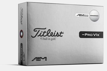 2026 Titleist Prov1x AIM left dash New 1 dozen
