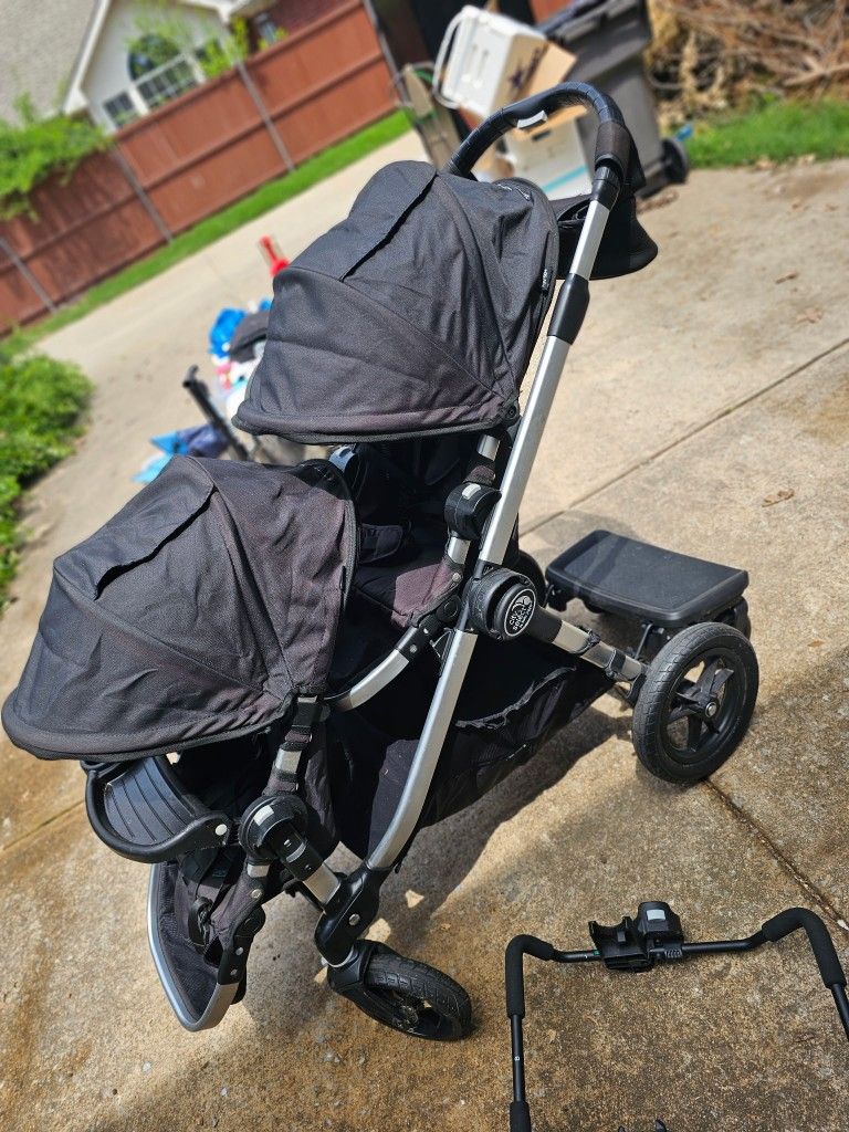 City Select Double Modular Baby Jogger Stroller