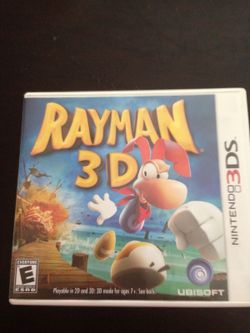 Rayman 3D. Nintendo 3ds