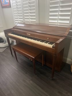 Baldwin Upright Piano with Bench