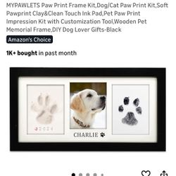 Paw Print Frame 