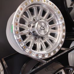 17x9 Arena Rims 8 Lug 8x170 On New Tires 33 1250 17 Lt 