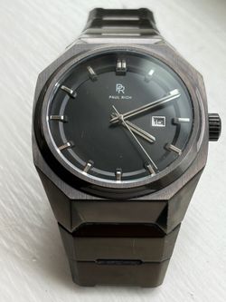 Paul Rich Elements Black Moon Watch — Steel