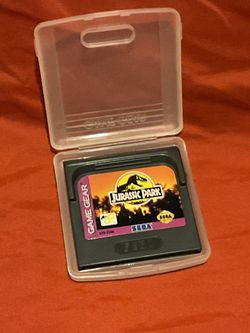 Jurassic Park GAMEGEAR SEGA CARTRIDGE WORKS   