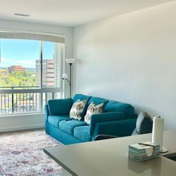 Ashley Sofa 94" * 41" (No pets— no smoking)