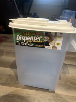 Large Pet Food Container 