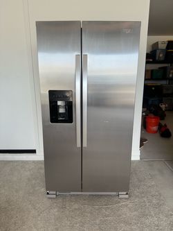 Whirlpool Stainless Steel Side-by-Side Refrigerator