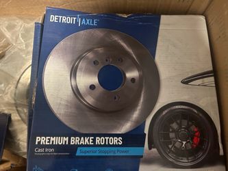 Detroit Axle Premium Rotors – Set of 4 – Brand New
