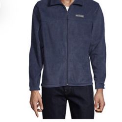 Columbia Fleece Jackets Size XL , XXL Color Navy 