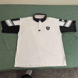 Vintage Los Angeles Raiders STARTER Polo