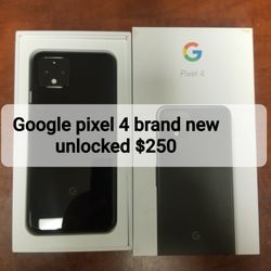 Google Pixel 4 Brand new Unlocked 