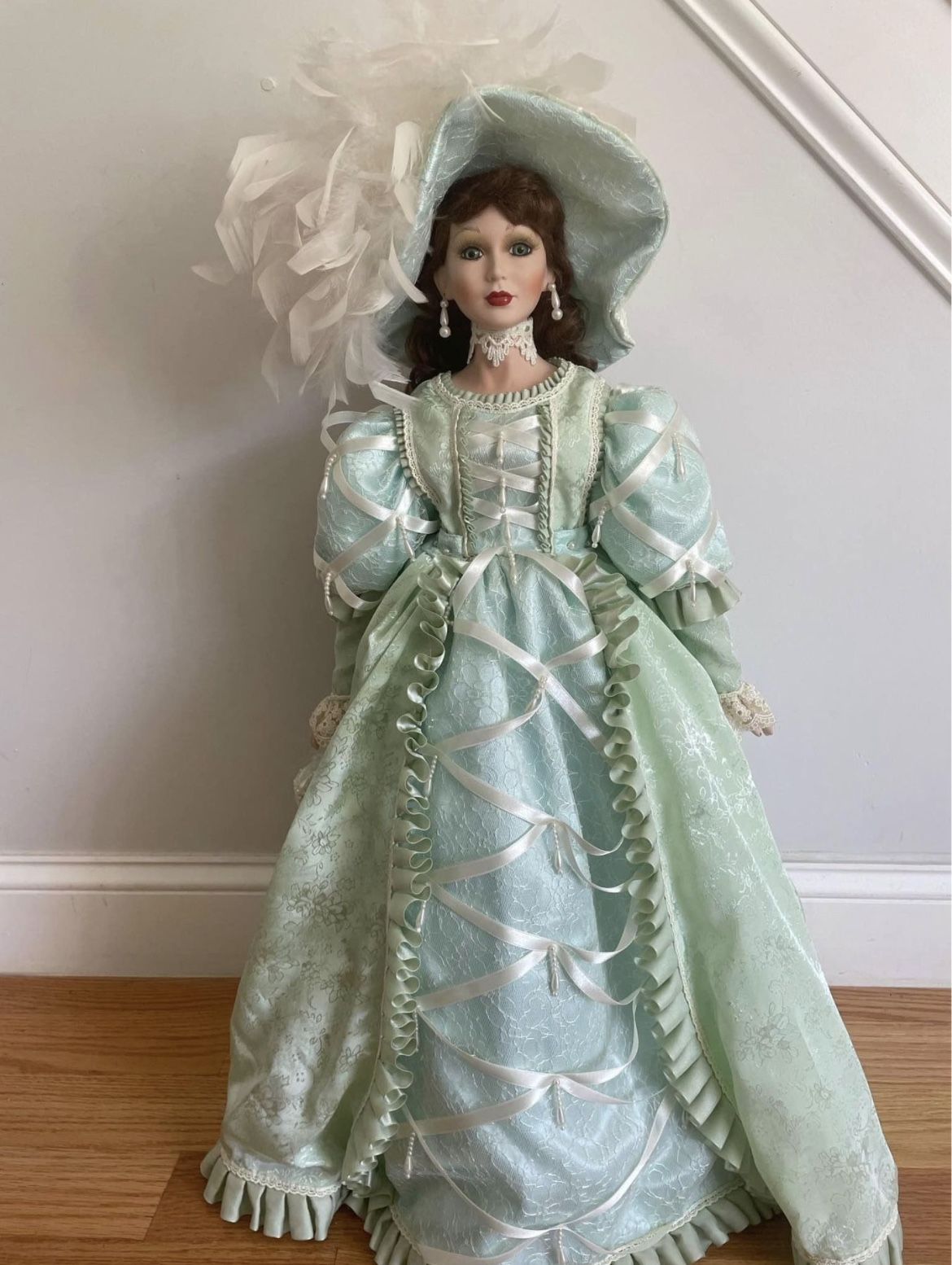 Victorian Style Porcelain Doll by Drew DeRose