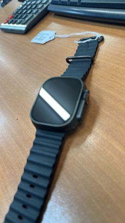 Apple Watch Ultra Black Ocean Band