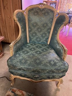 Antique Chair Loveseat