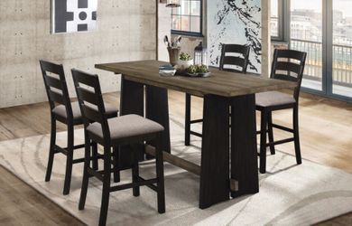 5 Piece Counter Height Dining Set