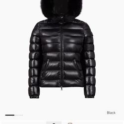 Moncler Short Down Faux Fur 