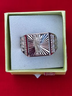 San judas Tadeo Men’s Sterling silver ring