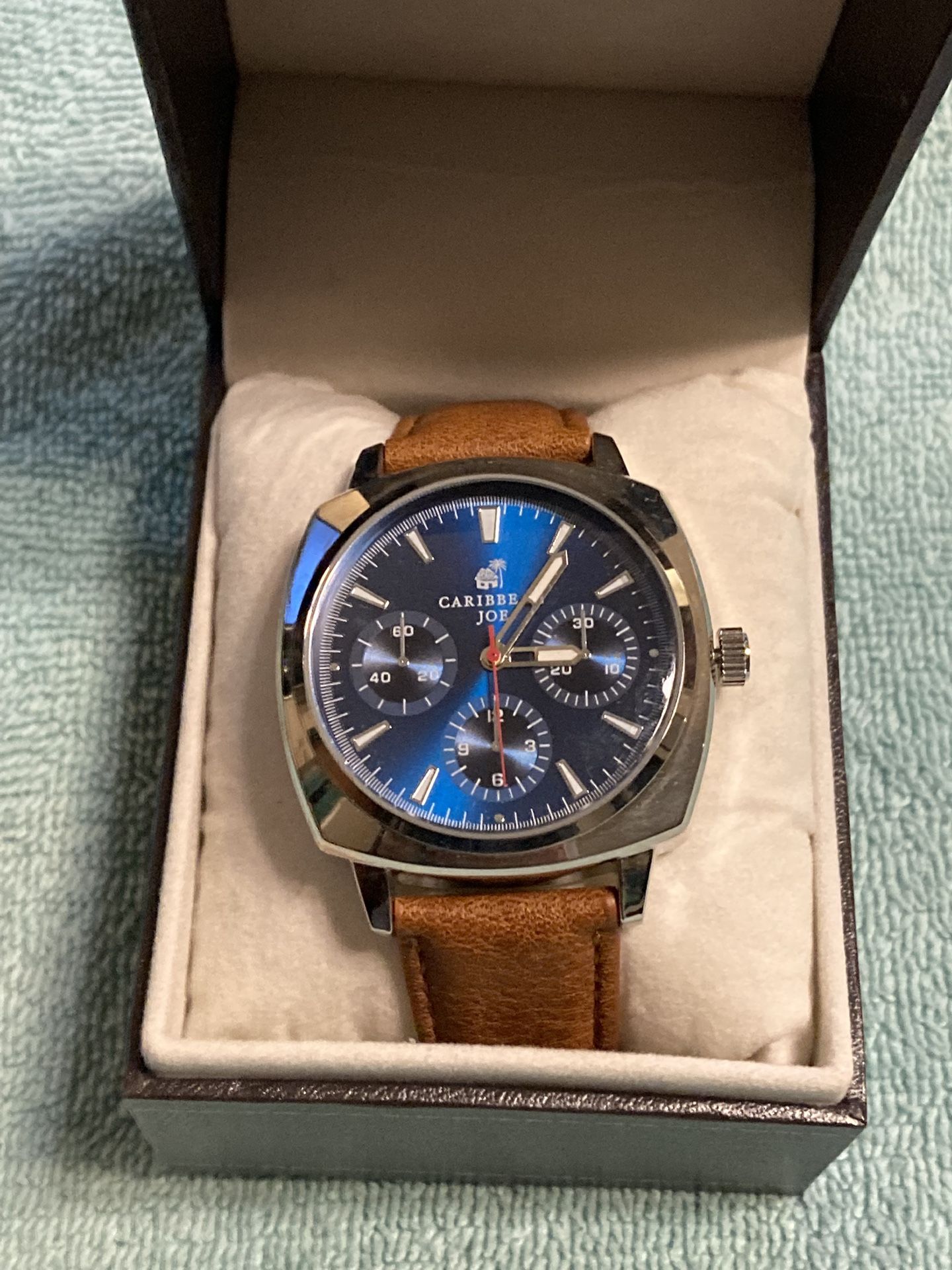 Chronograph Men's Quartz Watch Silver Tone