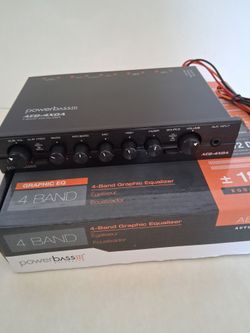 Powerbass AEQ-4X0A 4-Band Graphic Equalizer