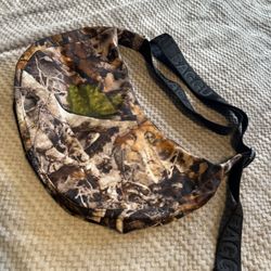 BAGGU medium crescent photo forest Camo Bag