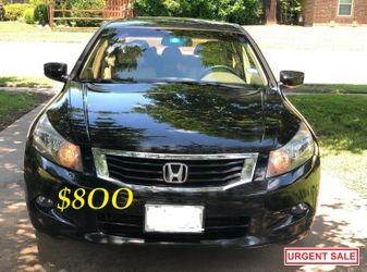 🎁💝$8OO URGENTLY I sell my family car 2OO9 Honda Accord EX-L Everything is working great! Runs great and fun to drive.🔑🔑