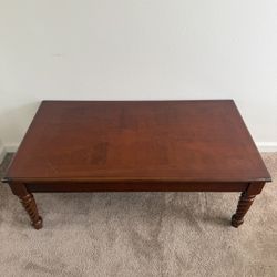 Low Wooden Coffee Table 