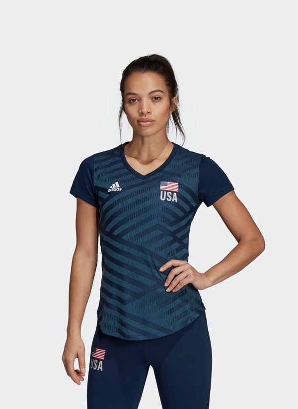 Volleyball Adidas Team USA Women's Volleyball jersey size Medium MSRP