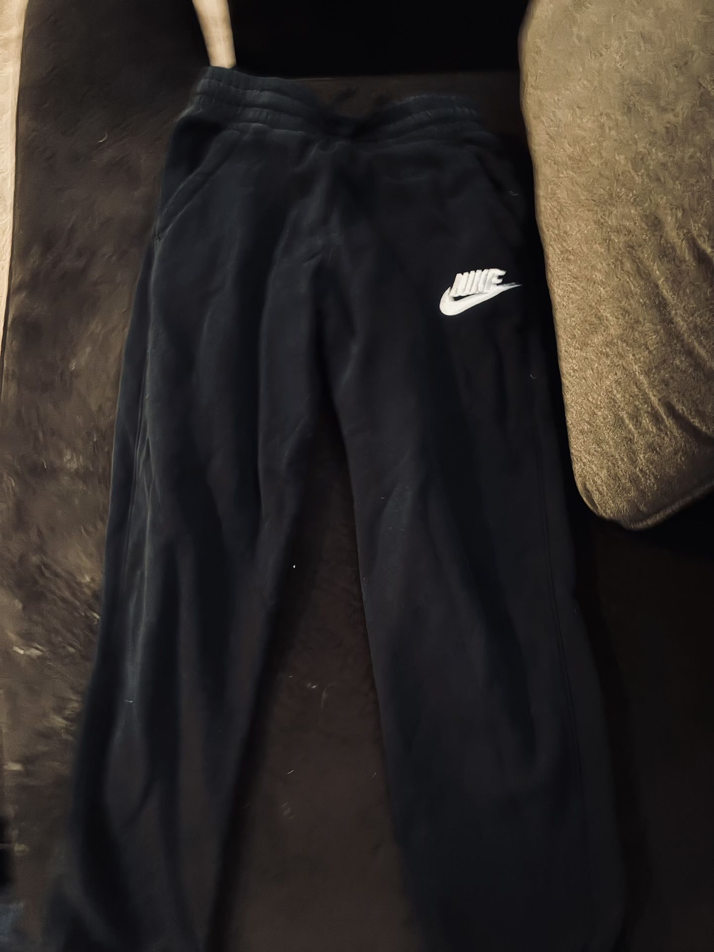 Boys Black Nike Joggers 