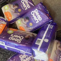 Pull-ups Size M-L  $4 Per Pkg 