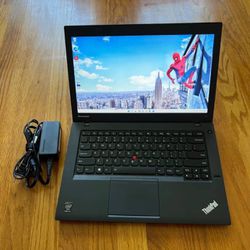 14 inches Lenovo ThinkPad T440 Laptop Win11 Pro i5 @2.5Ghz SSD 128Gb RAM 8GB Microsoft Office 2021 Optional 