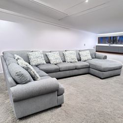 HUGE Grey Sectional Couch - Can Deliver