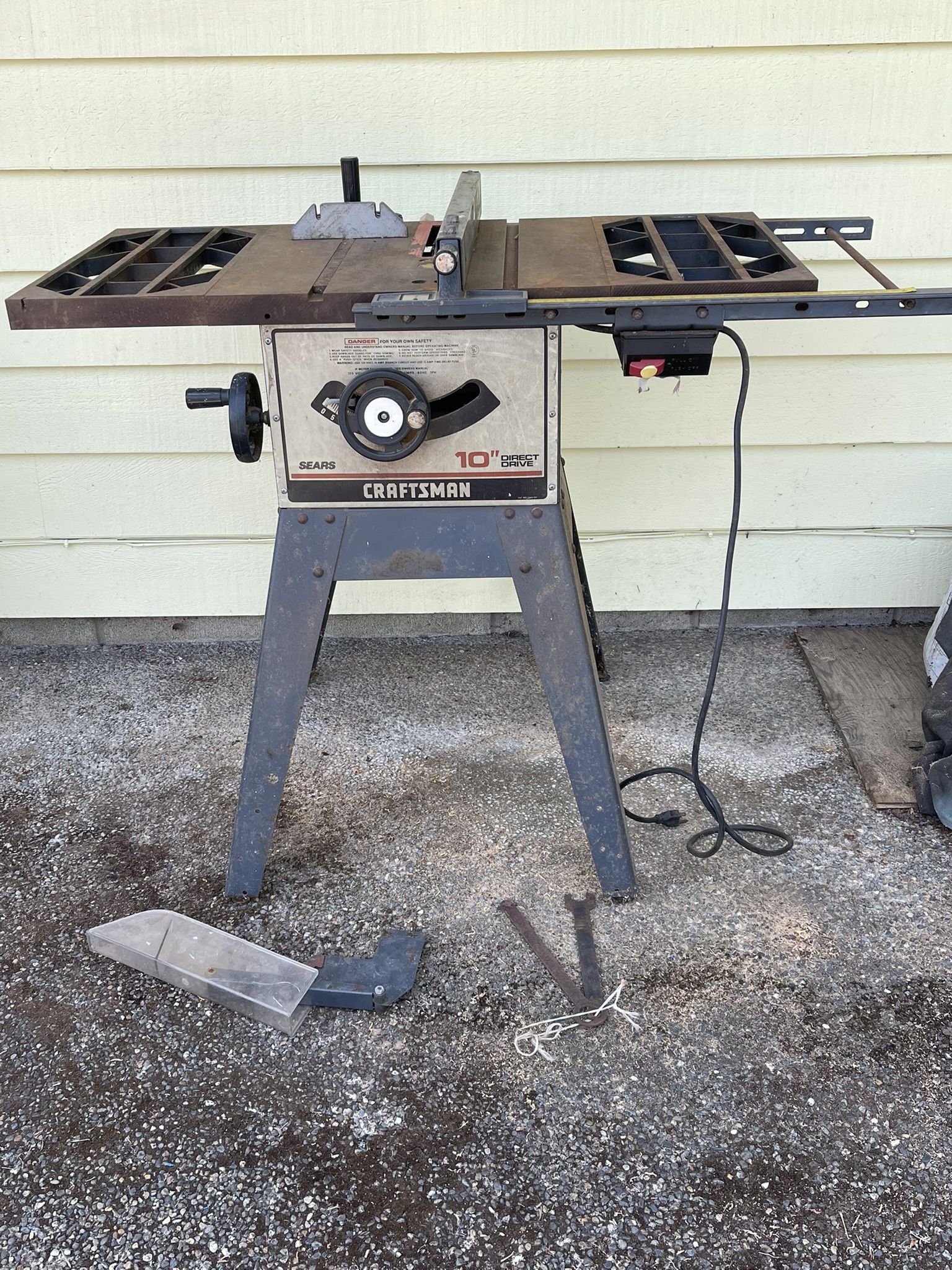 10” Craftsman Table Saw