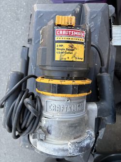 Craftsman 2 HP 1/2" Wood Router